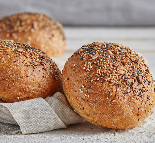 Round Roll – Wholemeal Grain