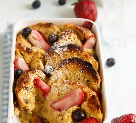 Berry ‘Bread & Butter’ Pudding